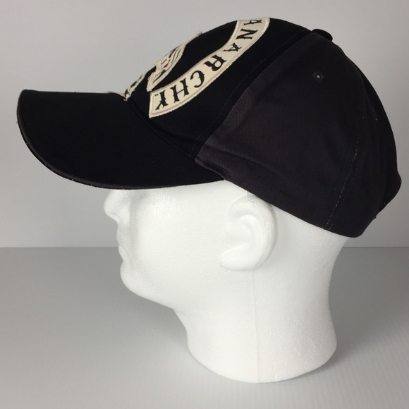 Sons of Anarchy Ballcap Black One Size Adjustable Clip Strap Hat - Picture 5 of 10